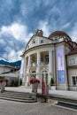 Kurhaus in Merano designed by architect Josef Czemy inaugurated in 1874