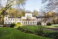 Kurhaus with scenic park in Bad Soden