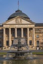 The Kurhaus of Wiesbaden Germany Royalty Free Stock Photo