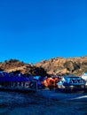 Kuri Village, Kalinchowk - beautiful colorful houses on the valley of a mountain named kuri village, Kalinchowk, Nepal