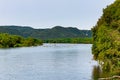 Kurile lake. Kamchatka. Russia. Green fields and volcanoes. Wild nature