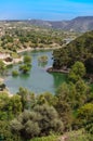Kurium dam panorama, Cyprus Royalty Free Stock Photo