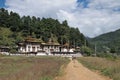 Kurjey Lhakhang: The Temple of Imprints Royalty Free Stock Photo