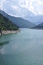 Kurobe dam Toyama Royalty Free Stock Photo