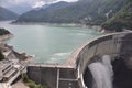 Kurobe dam Toyama Royalty Free Stock Photo