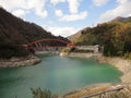 Kurobe Gorge, Hida Mountains, Japan Royalty Free Stock Photo