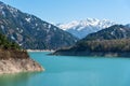 Kurobe lake at Tateyama Kurobe Alpine Route