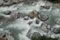 Kurobe river Royalty Free Stock Photo