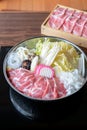 Kurobuta Pork Sukiyaki set