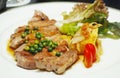 Kurobuta steak food