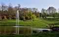 Kurpark Oberlaa in Vienna, Austria Royalty Free Stock Photo