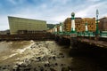 Kursaal Congress Centre and Auditorium in San Sebastian Royalty Free Stock Photo