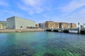 The Kursaal Congress Palace at San Sebastian Royalty Free Stock Photo