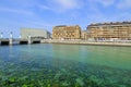 The Kursaal Congress Palace at San Sebastian Royalty Free Stock Photo