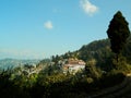 Kurseong town outskirts view on a bright day