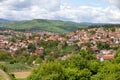 Kursumlija, view of town in Serbia