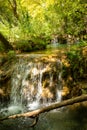 Kursunlu waterfall near Antalya city in Turkey, nature travel background, autumn time Royalty Free Stock Photo