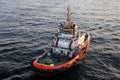 KURTARMA 8 Coastal Safety boat in Bosporus strait, Istanbul, Turkey