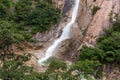 Kuryong Water Fall. North Korea.