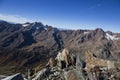 Kurzras Maso Corto - the ski resort Val Senales Glacier Schnalstaler Gletscher Royalty Free Stock Photo