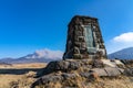 Kusasenri prairie observation in January Royalty Free Stock Photo