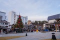 Kusatsu onsen in Gunma during Christmas