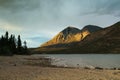 Kusawa lake, Yukon Royalty Free Stock Photo