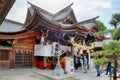 Kushida- jinja Ã¢â¬â Shinto shrine in Fukuoka, Japan Royalty Free Stock Photo