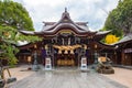 Kushida Shrine is located in Hakata, Fukuoka, Japan