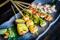 Kushiyaki Moriawase ChefÃ¯Â¿Â½s choice of 5 kinds skewers