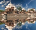 Kusum Sarovar in Mathura Uttar-Pradesh, India. Royalty Free Stock Photo