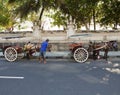 Kuta, Bali horse cart