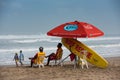 Surf lifeguard, Kuta Beach, Bali, Indonesia