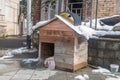 Doghouse for homeless dogs