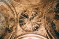 Kutaisi, Georgia. Old Frescoed Ceiling Of Gelati Monastery