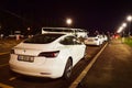 Kutaisi, Georgia - Tesla electric cars used for taxi service