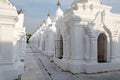 Kuthodaw Pagoda Mandalay Myanmar Royalty Free Stock Photo