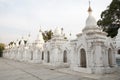 Kuthodaw Pagoda Mandalay Myanmar Royalty Free Stock Photo