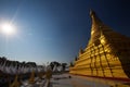 Kuthodaw pagoda near Mandalay, Myanmar