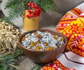 Kutia - traditional Christmas sweet meal in Ukraine, Belarus and