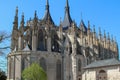 Apse of the Cathedral of St. Barbara, Kutna Hora, Czech Royalty Free Stock Photo