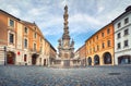 The Plague Column in Kutna Hora, Czechia Royalty Free Stock Photo