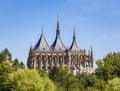 Kutna Hora. St Barbara Cathedral, Unesco site, Czech Republic