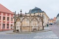 Kutna hora unesco site gothic stone fountain architecture