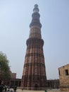 Kutub Minar in Delhi of India. Royalty Free Stock Photo