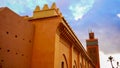 Kutubiyya Mosque or Koutoubia Mosque is the largest mosque in Marrakesh, Morocco Royalty Free Stock Photo