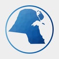 Kuwait icon. Royalty Free Stock Photo