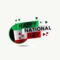 Kuwait National Day Vector Template Design Illustration