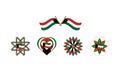 Kuwait`s Independence Day Pin Set