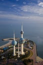 Kuwait from the Sky Royalty Free Stock Photo